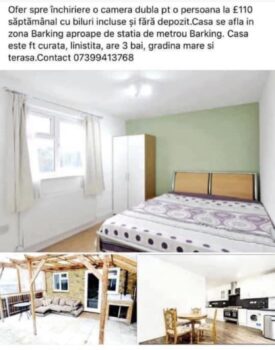 Camera double cu baie proprie sau fără‼️